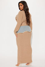 Load image into Gallery viewer, Rhea Sweater Midi Skirt Set - Mocha
