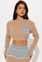 Load image into Gallery viewer, Rhea Sweater Midi Skirt Set - Mocha
